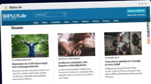 Publish Guest Post on 50plus.de