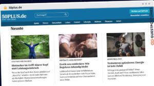 Publish Guest Post on 50plus.de