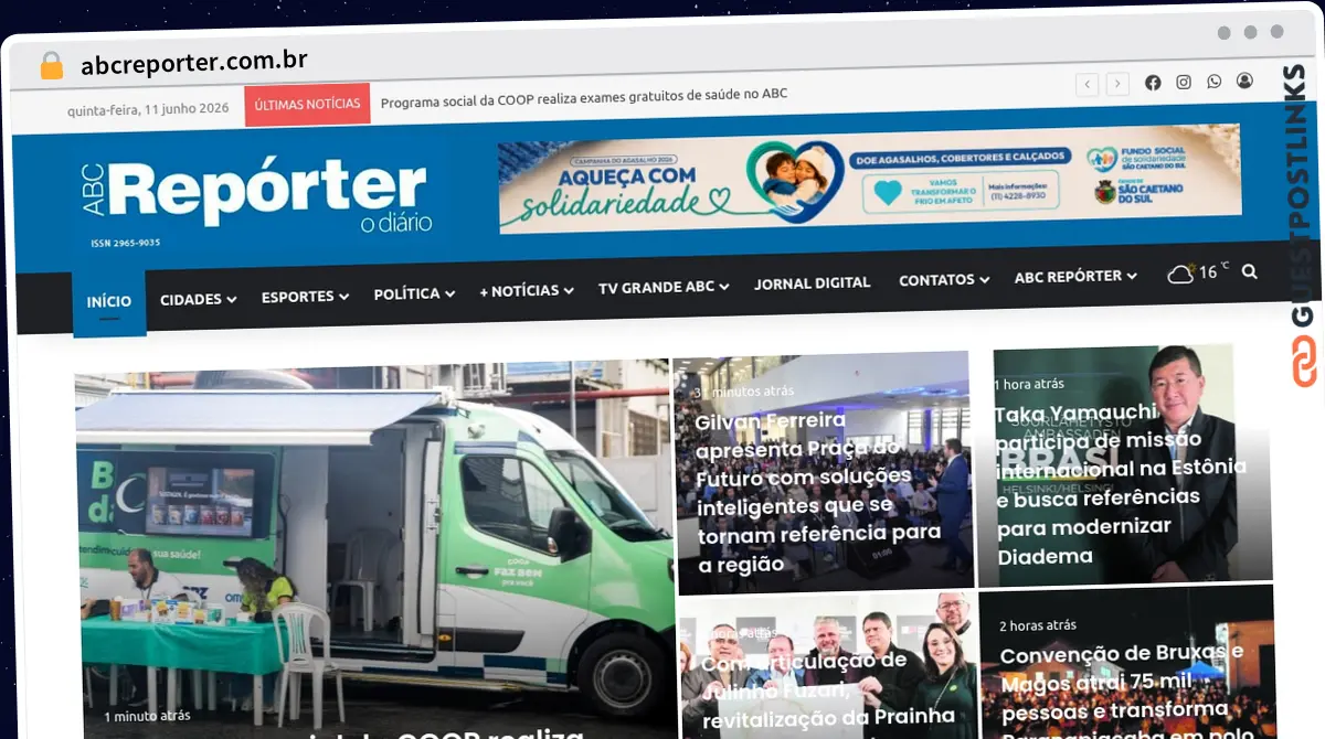 Publish Guest Post on abcreporter.com.br