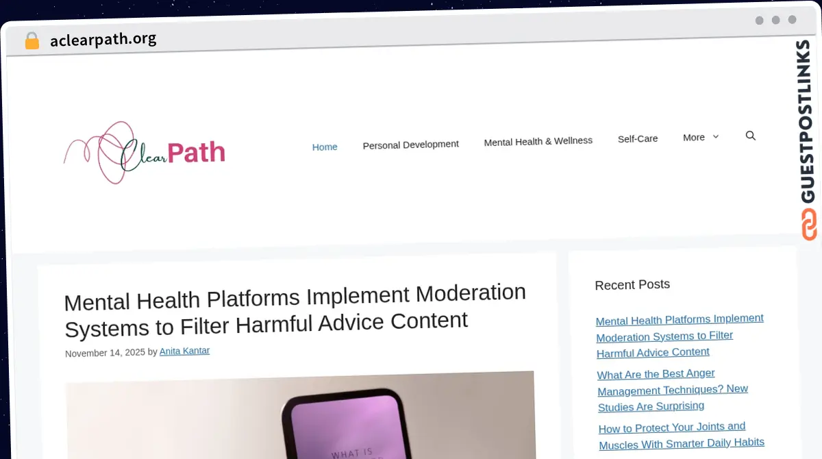 Publish Guest Post on aclearpath.org
