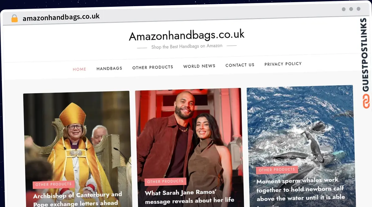 Publish Guest Post on amazonhandbags.co.uk