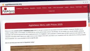 Publish Guest Post on applebeesmenus.org