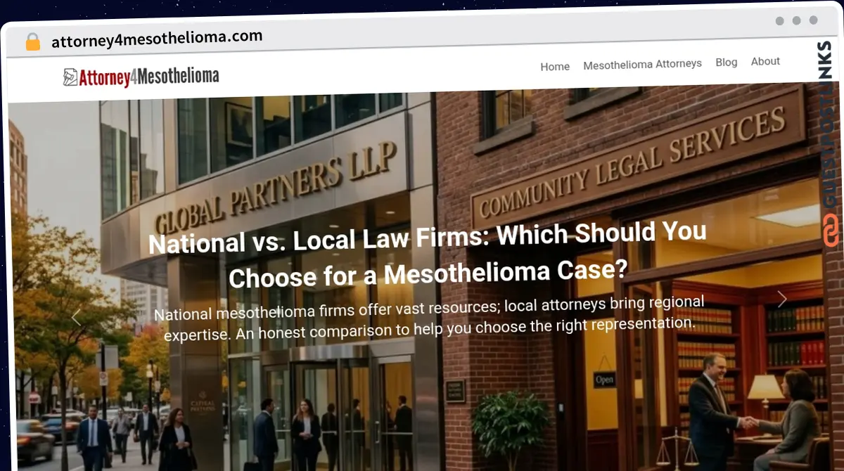Publish Guest Post on attorney4mesothelioma.com