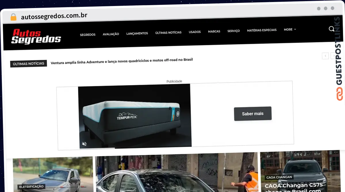 Publish Guest Post on autossegredos.com.br