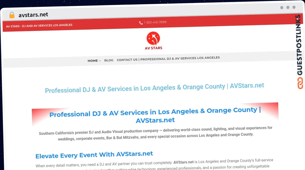 Publish Guest Post on avstars.net