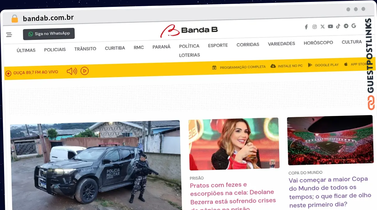 Publish Guest Post on bandab.com.br