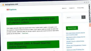 Publish Guest Post on bdcaptions.com