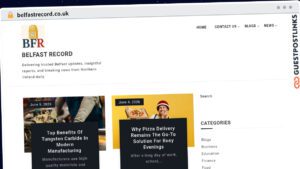 Publish Guest Post on belfastrecord.co.uk