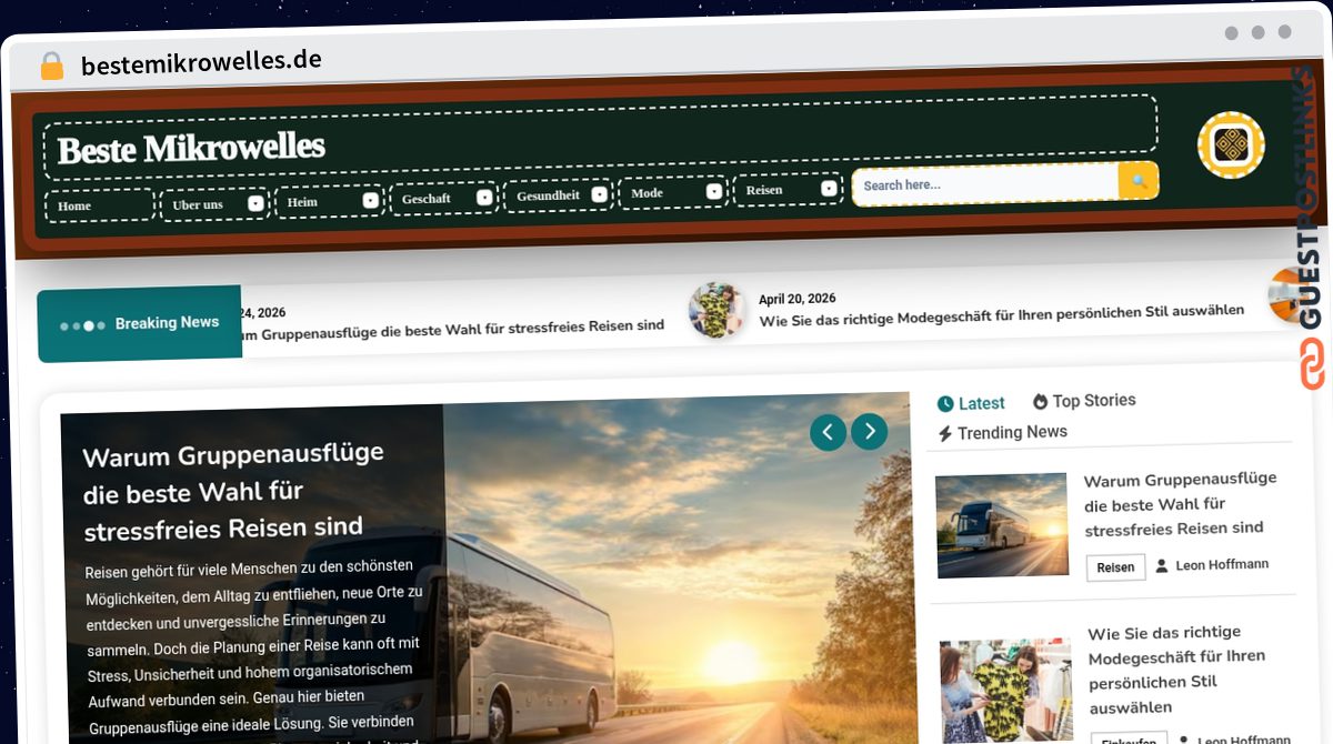 Publish Guest Post on bestemikrowelles.de
