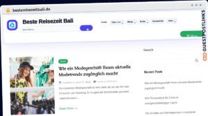 Publish Guest Post on bestereisezeitbali.de