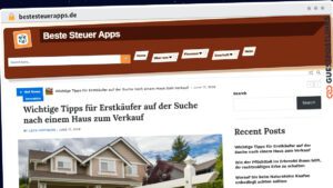 Publish Guest Post on bestesteuerapps.de