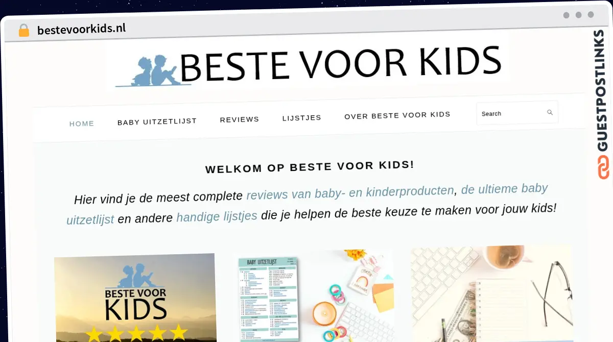 Publish Guest Post on bestevoorkids.nl