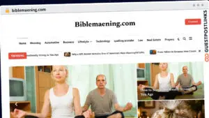 Publish Guest Post on biblemaening.com