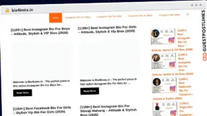 Publish Guest Post on bio4insta.in