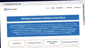 Publish Guest Post on birthdaycalculus.com