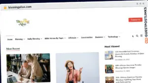 Publish Guest Post on blessingalive.com