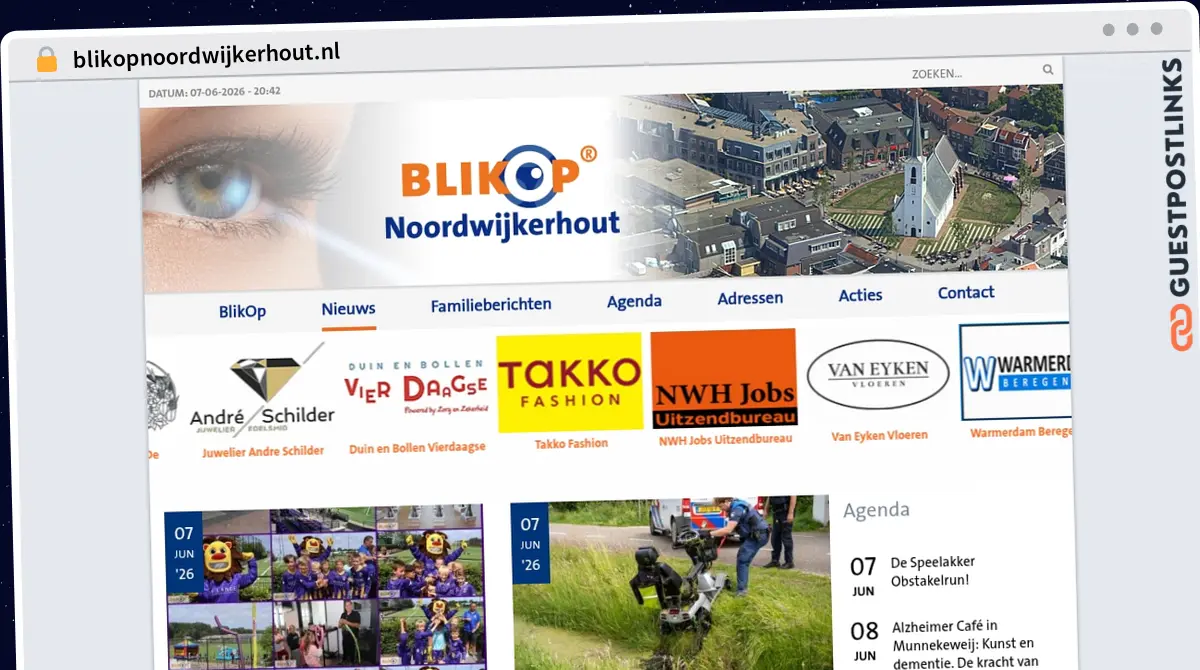 Publish Guest Post on blikopnoordwijkerhout.nl