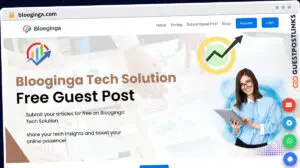 Publish Guest Post on blooginga.com