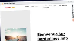 Publish Guest Post on borderlines.info