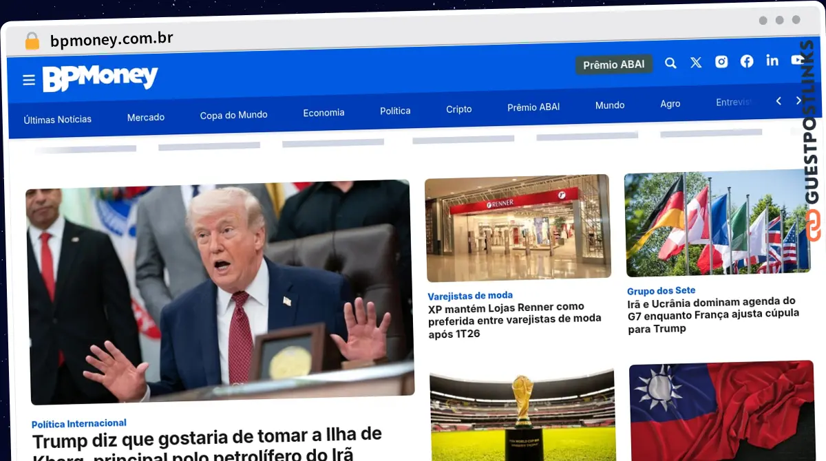 Publish Guest Post on bpmoney.com.br