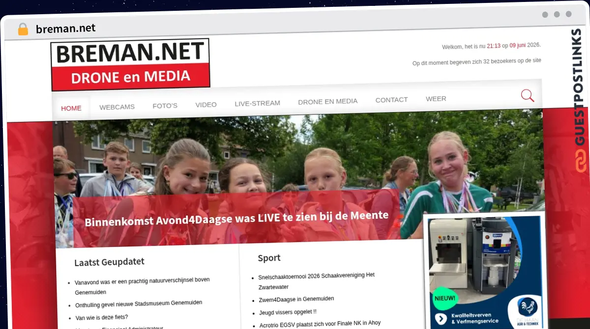 Publish Guest Post on breman.net