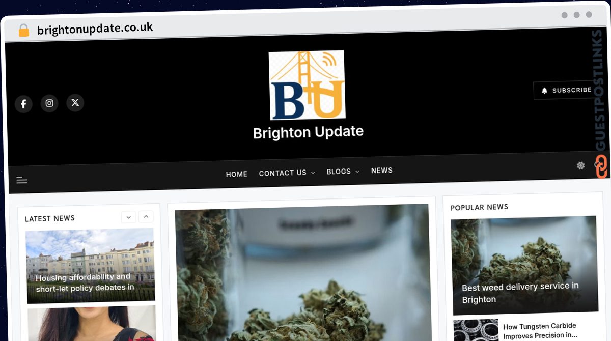 Publish Guest Post on brightonupdate.co.uk