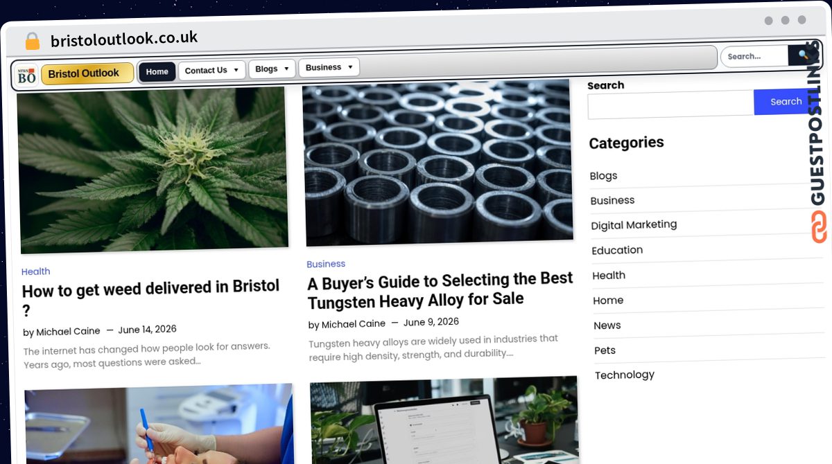 Publish Guest Post on bristoloutlook.co.uk