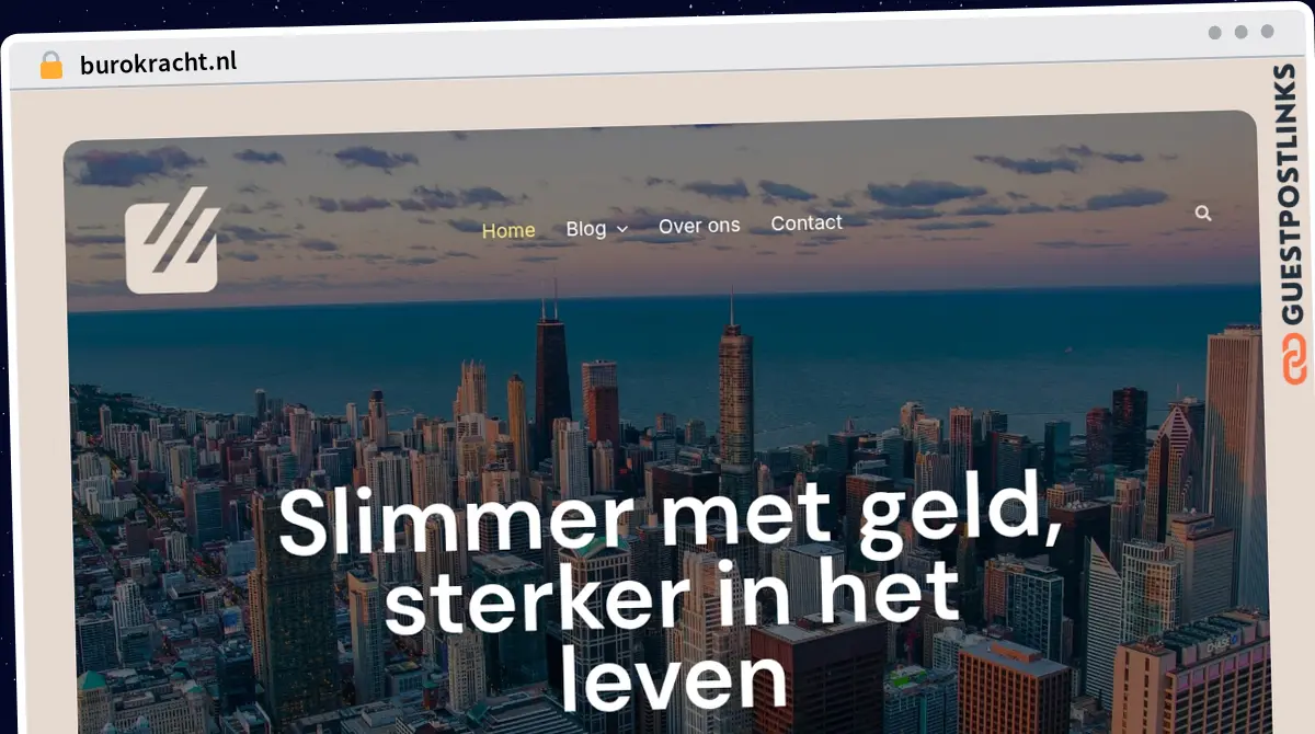 Publish Guest Post on burokracht.nl