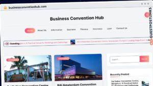 Publish Guest Post on businessconventionhub.com