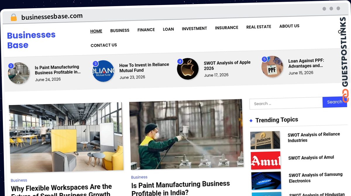 Publish Guest Post on businessesbase.com