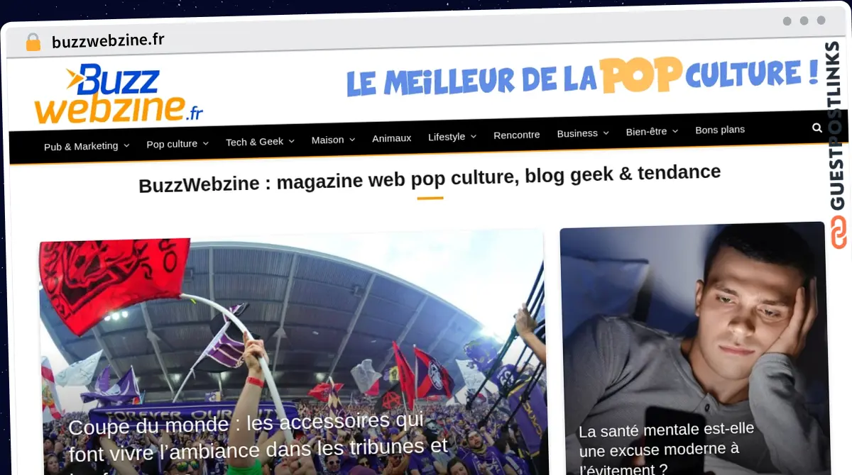 Publish Guest Post on buzzwebzine.fr