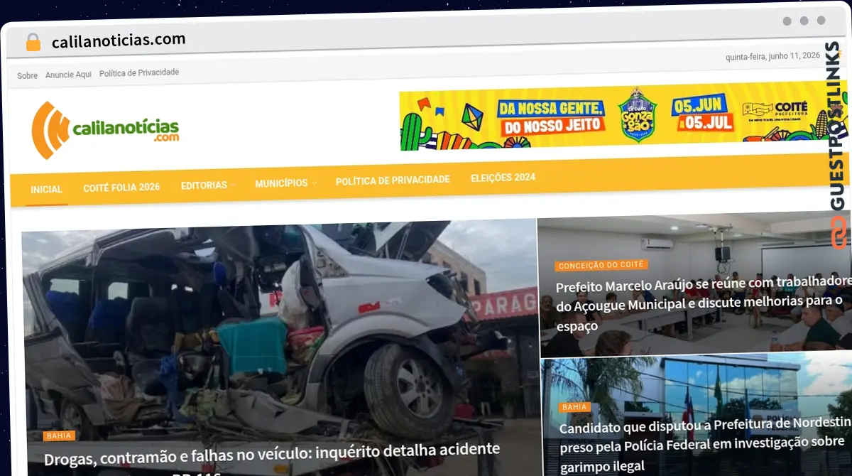 Publish Guest Post on calilanoticias.com