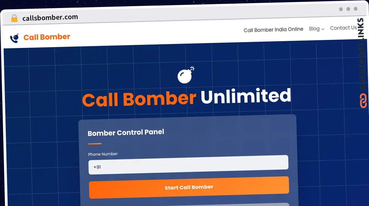 Publish Guest Post on callsbomber.com