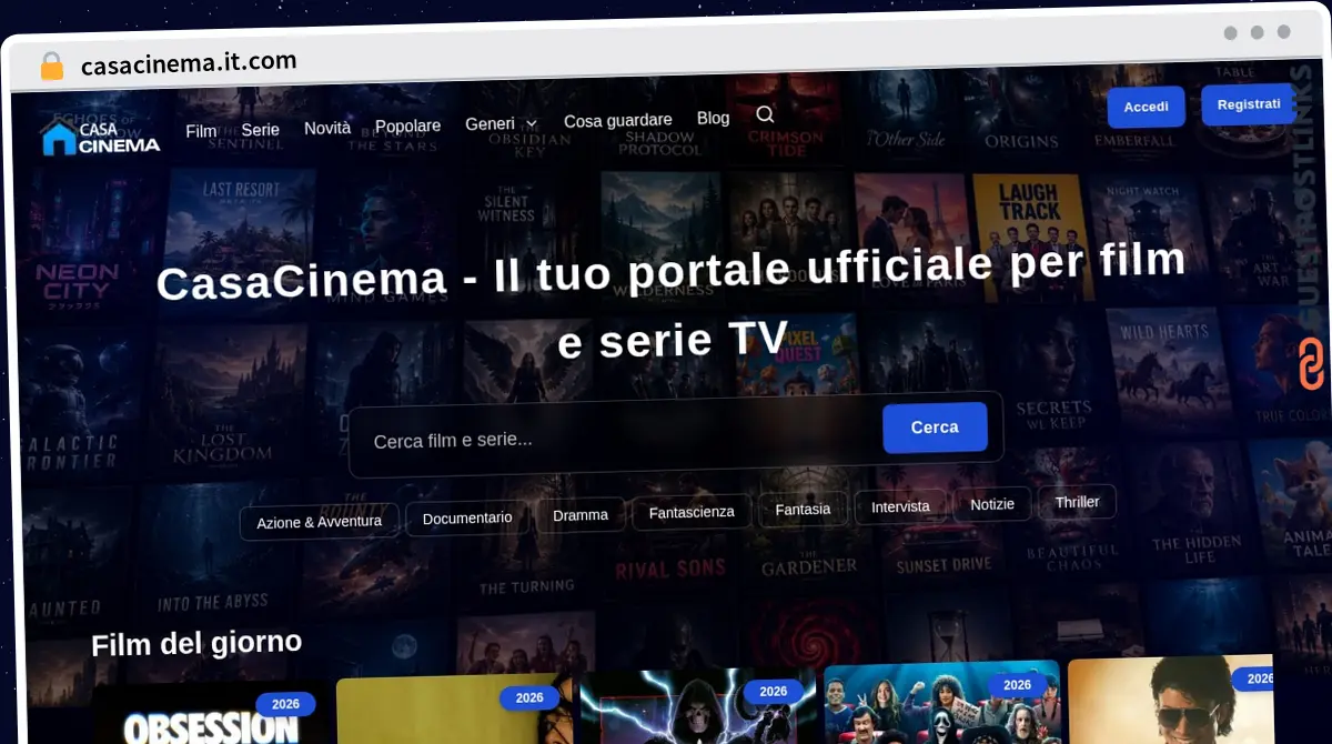 Publish Guest Post on casacinema.it.com