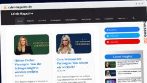 Publish Guest Post on celebmagazine.de
