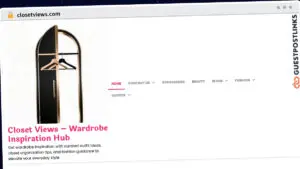 Publish Guest Post on closetviews.com