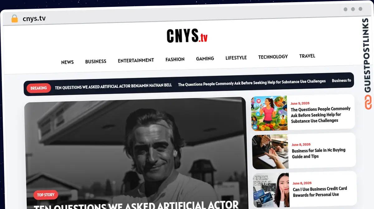 Publish Guest Post on cnys.tv