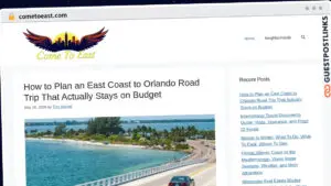 Publish Guest Post on cometoeast.com