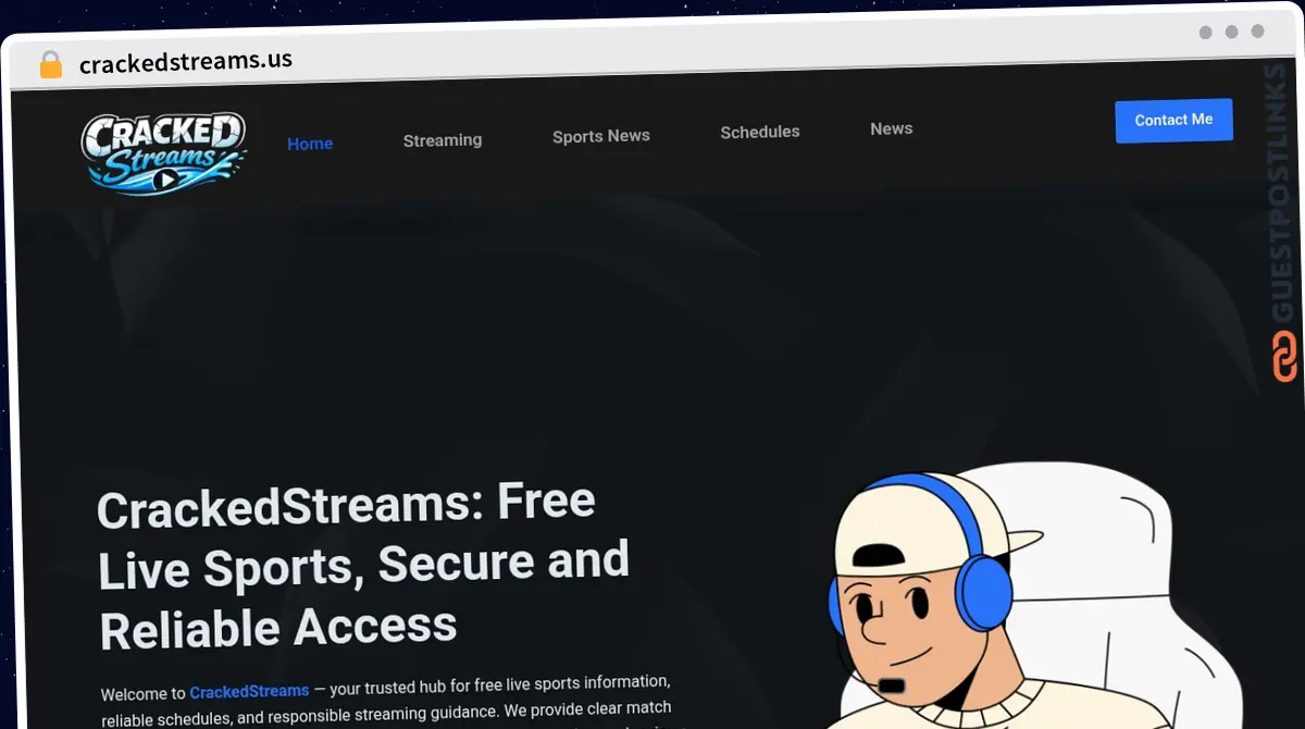 Publish Guest Post on crackedstreams.us