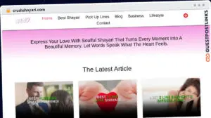 Publish Guest Post on crushshayari.com
