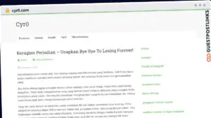 Publish Guest Post on cyr0.com
