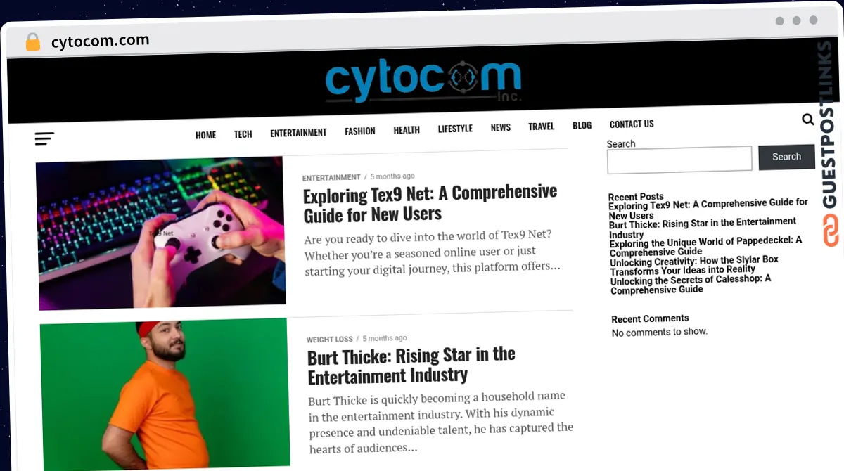Publish Guest Post on cytocom.com