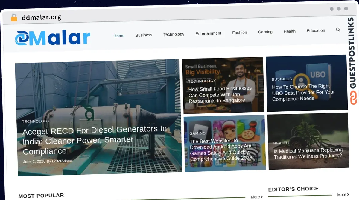 Publish Guest Post on ddmalar.org