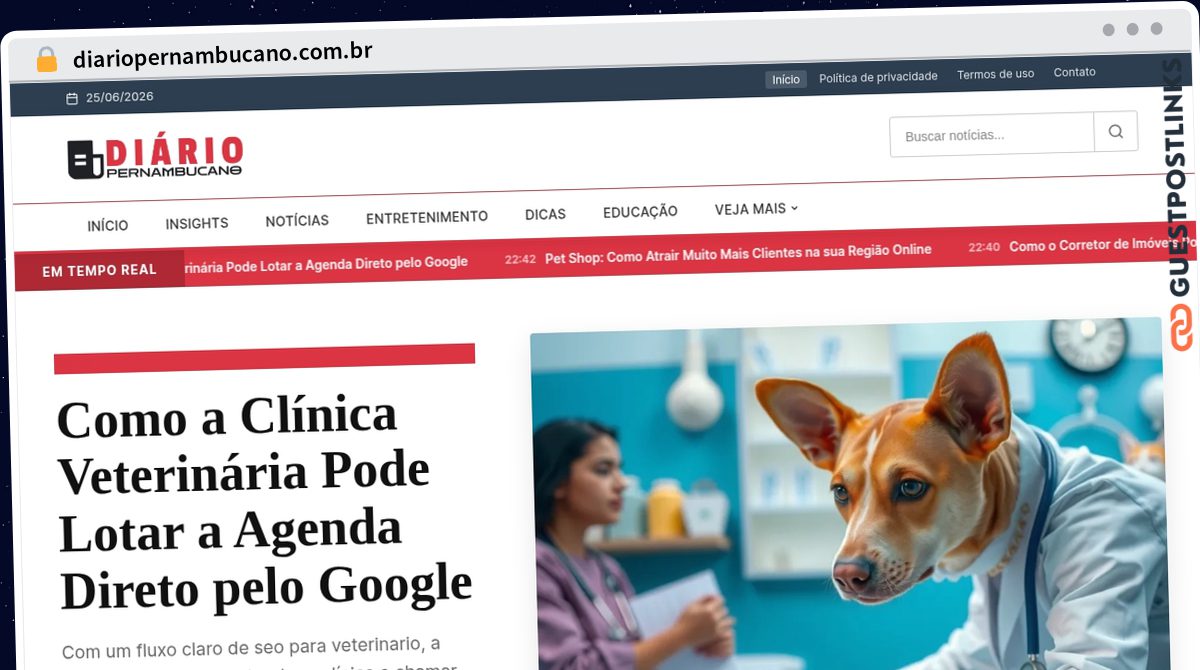 Publish Guest Post on diariopernambucano.com.br