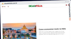 Publish Guest Post on dicasdaitalia.com.br
