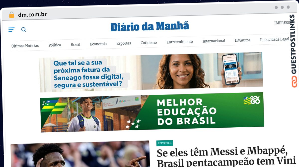 Publish Guest Post on dm.com.br