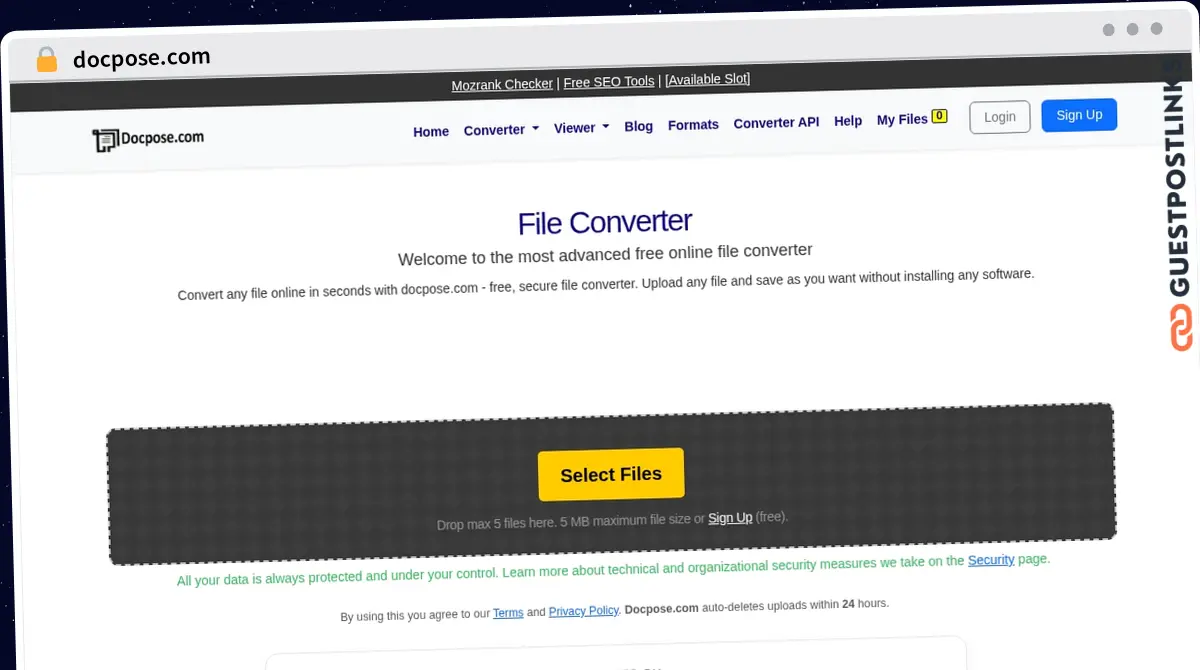 Publish Guest Post on docpose.com