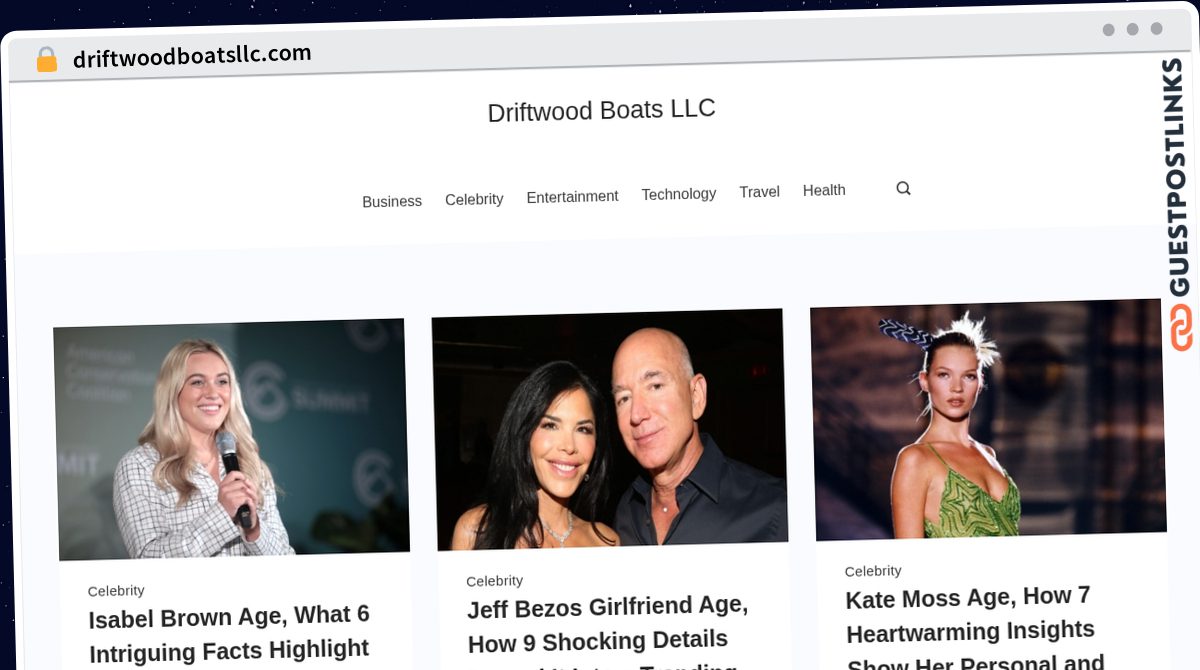 Publish Guest Post on driftwoodboatsllc.com