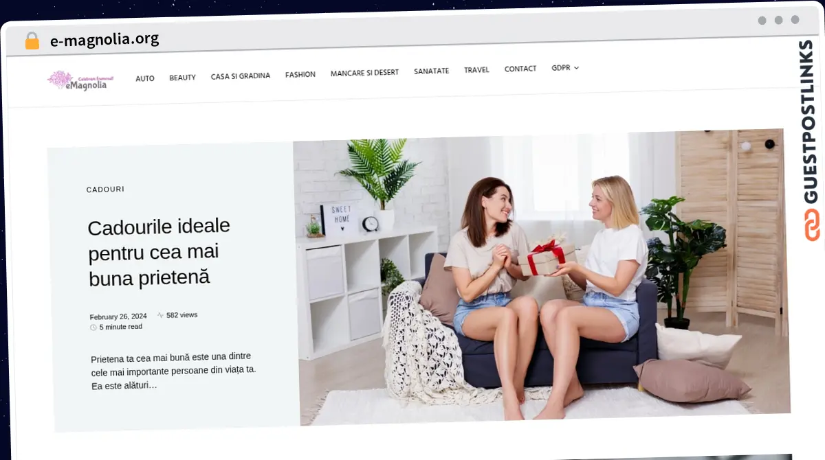 Publish Guest Post on e-magnolia.org