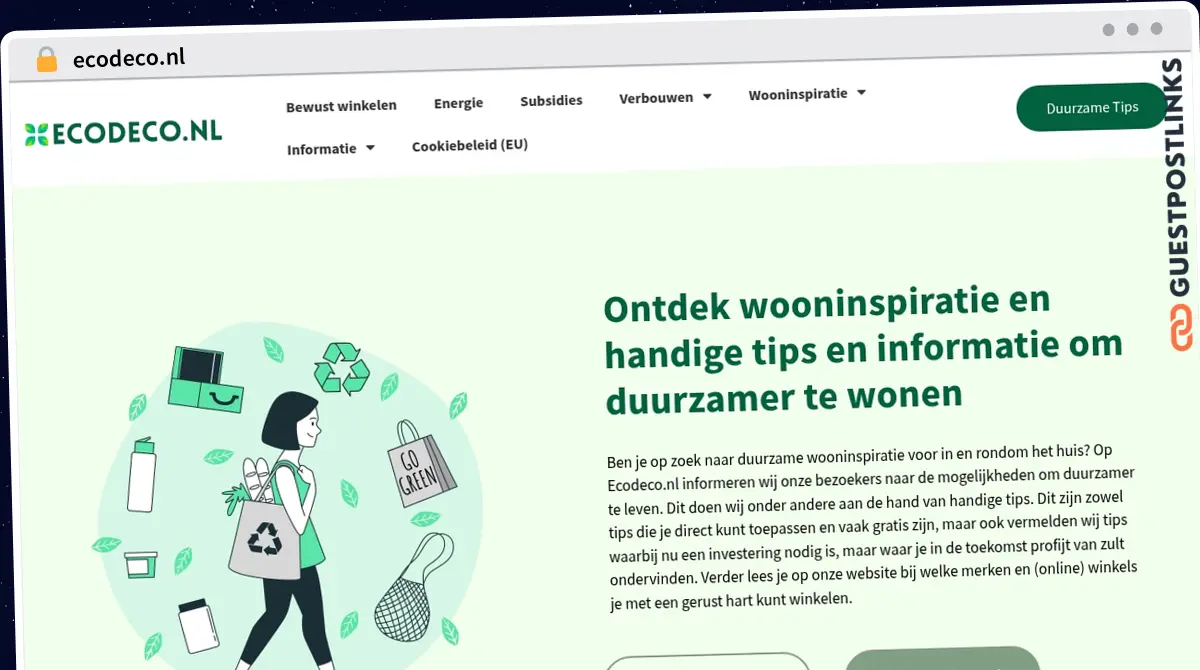 Publish Guest Post on ecodeco.nl